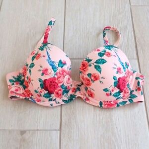 Soma Embraceable Full Coverage Bra 34B Floral nearly new!